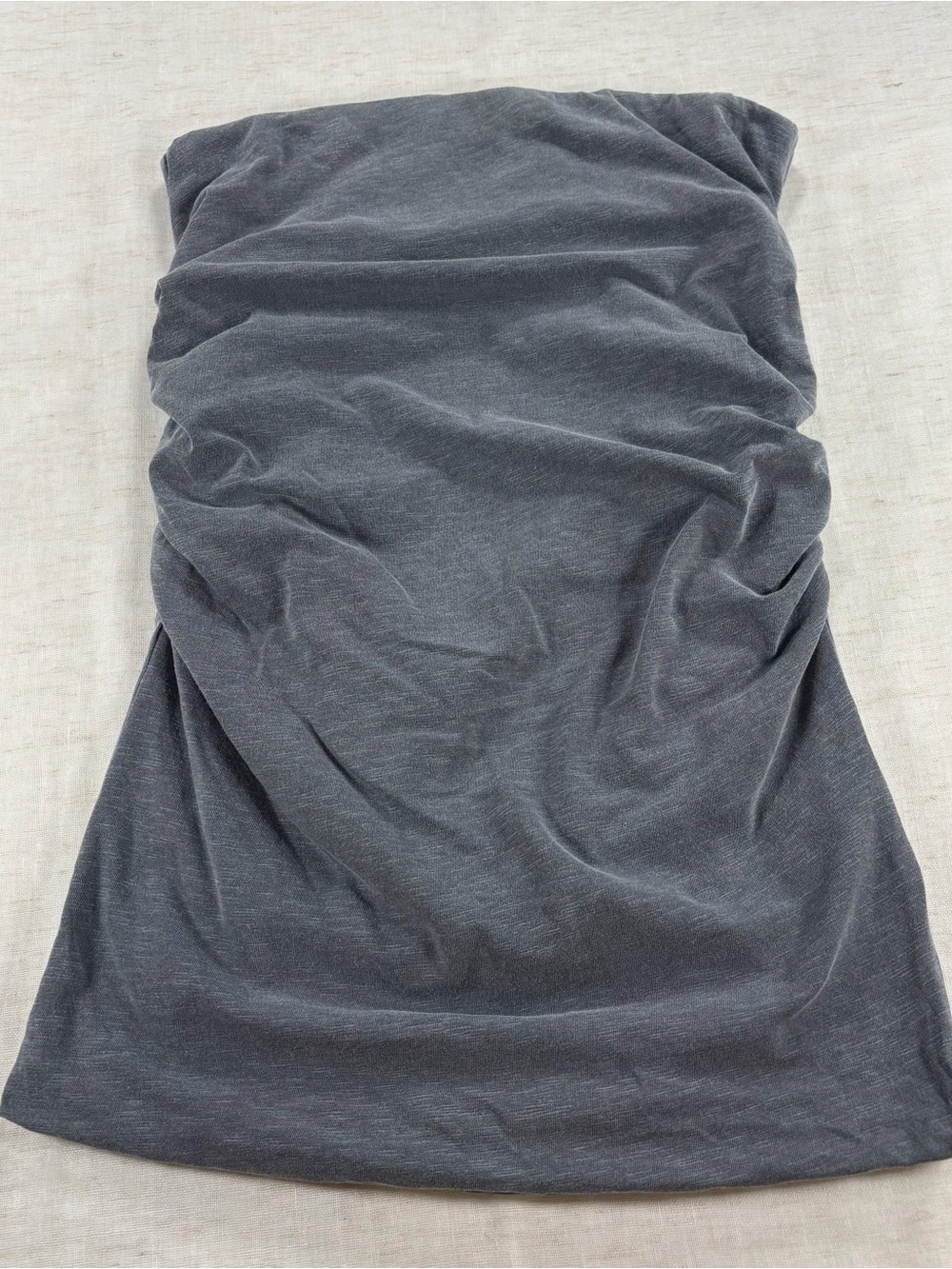 Sundry Strapless Tube Mini Dress - Charcoal